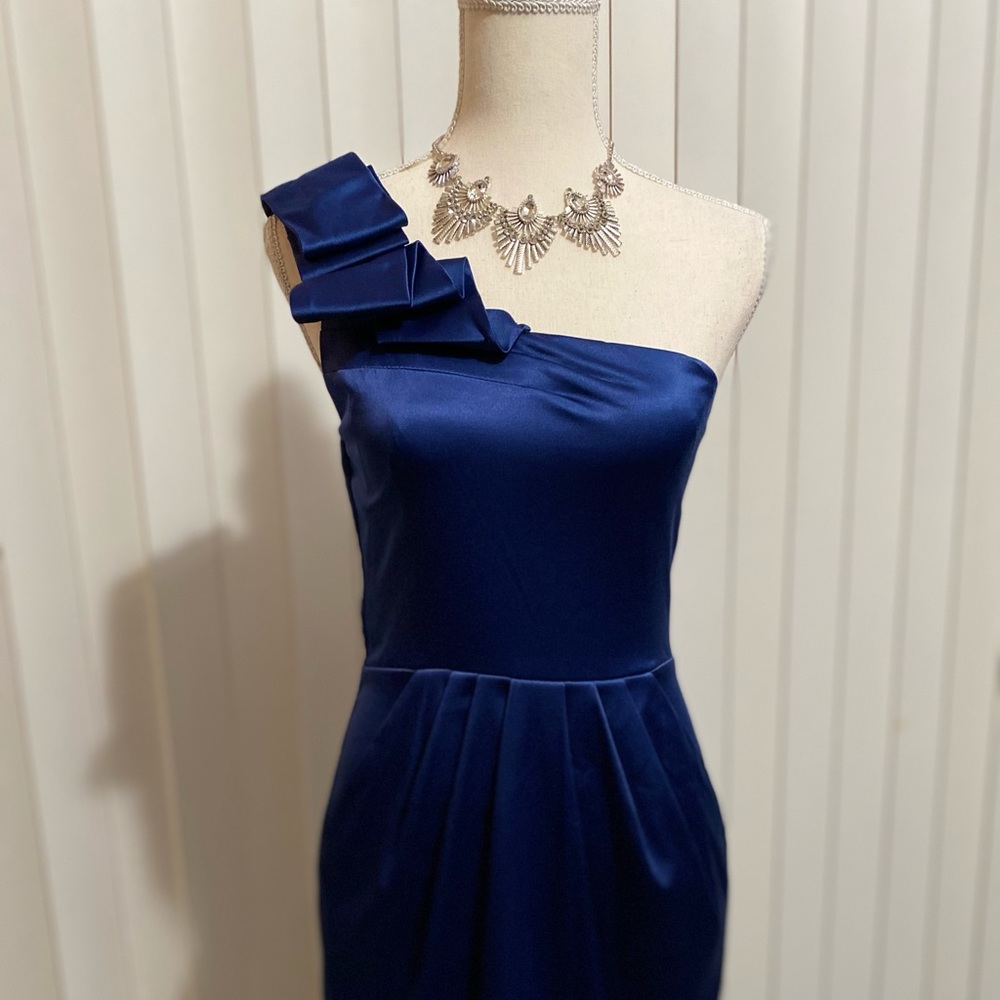 Blue cocktail dress - 2 for $20 (Mix & Match) - Picture 2 of 4